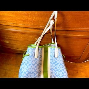 Coach Signature C Vinyl Bag